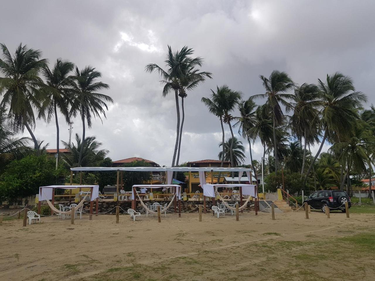 ホテル Pousada E Restaurante Sombra Dos Coqueiros トライリ エクステリア 写真